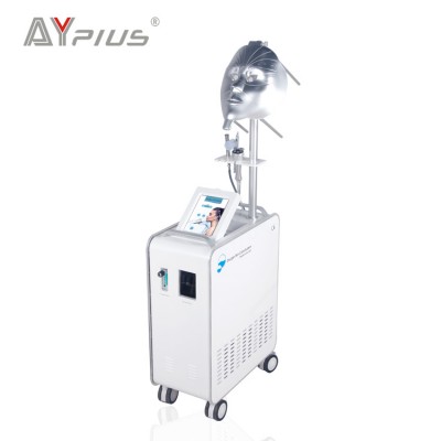 AYJ-Y80(CE) Oxygen red photon mask tripolar rf diamond dermabrasion machine with jet peeling